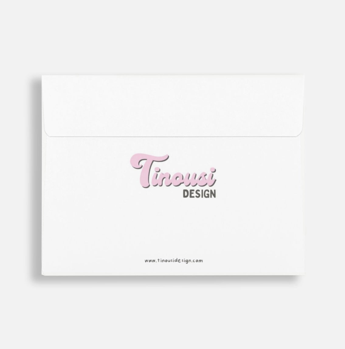 PREMIUM Taro Pattern Card and Matching Envelope