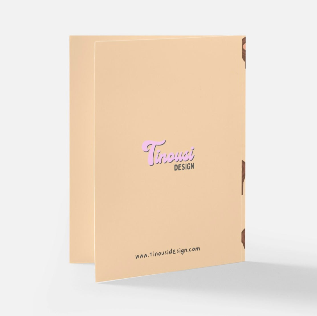 PREMIUM Kava Pattern Card and Matching Envelope