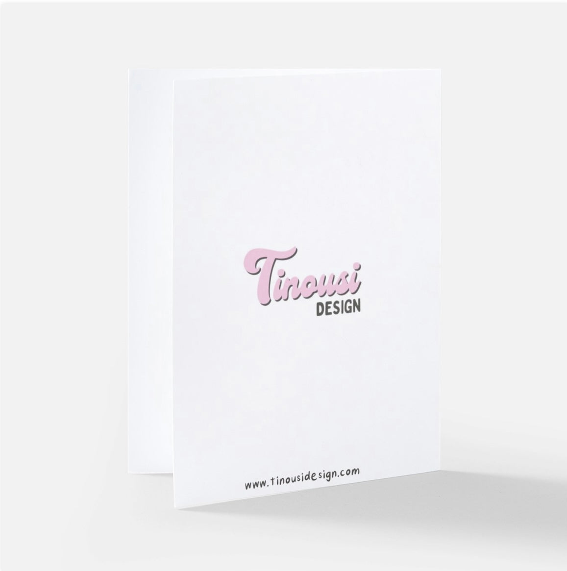 PREMIUM ‘I love your taro legs’ Card and Matching Envelope