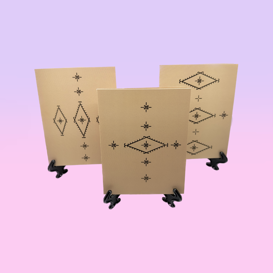 Malu Single Colour Set (3xPrint,3xCards)