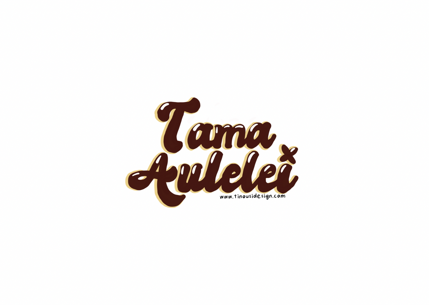 Tama Aulelei Sticker