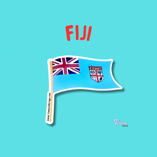 Fiji 🇫🇯 Flag Sticker