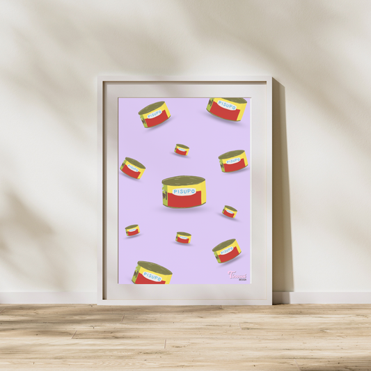 Pisupo Pattern Print