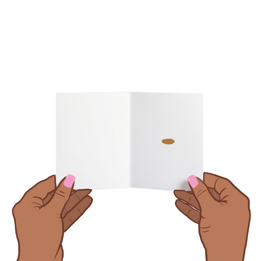 PREMIUM Taro Pattern Card and Matching Envelope