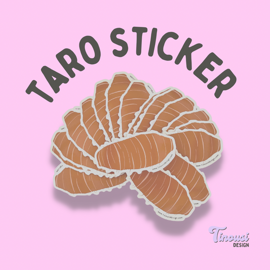 Taro Sticker