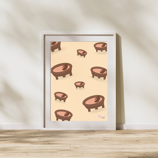 KAVA Pattern Print