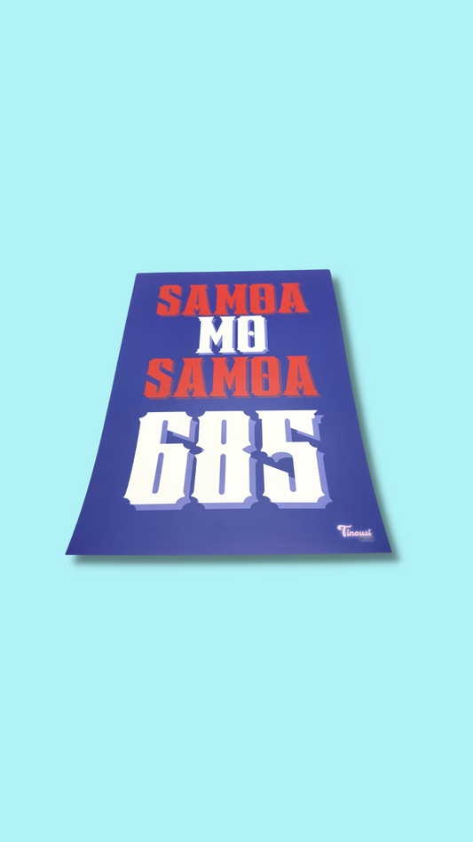 Samoa Mo Samoa A4 Print