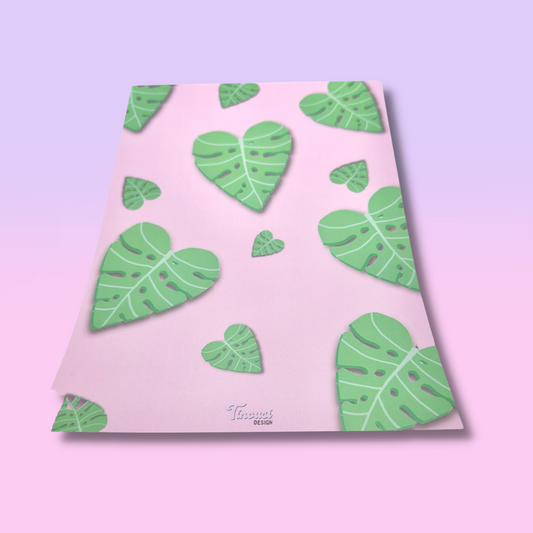 Monstera Leaf Print Set (3xPrints)