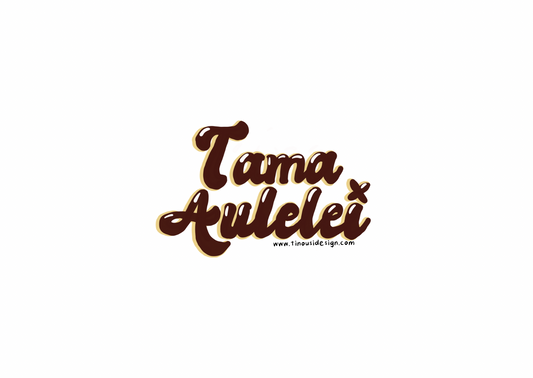 Tama Aulelei Sticker