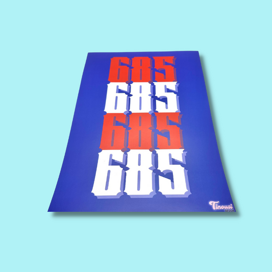 685 Bundle (2xPrints,Stickers)